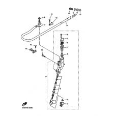 Rear master cylinder