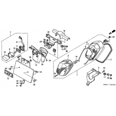 Taillight unit ass`y              

                  VT750C/C2/NV750C2