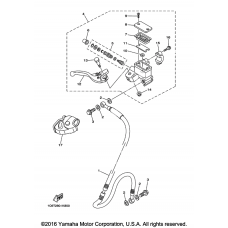 Передний тормозной цилиндр