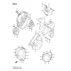 Crankcase cover ass`y (v