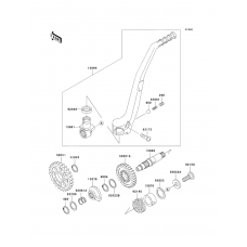 Kickstarter mechanism