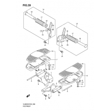 Footrest              

                  Model k6/k7/k8