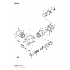 Secondary drive gear              

                  Model k6/k7