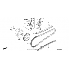 Cam chain + tensioner