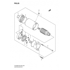 Starting motor