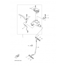 Front master cylinder