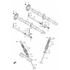 Camshaft - valve