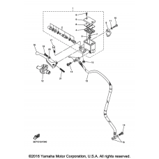 Передний тормозной цилиндр