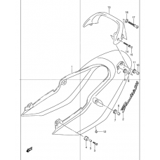 Seat tail cover              

                  Gsf1200k1