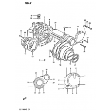 Crankcase cover ass`y (v