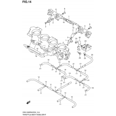 Throttle body hose/joint