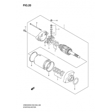 Starting motor