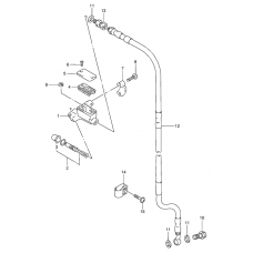 Front master cylinder