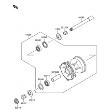 Front hub