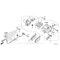 Задний тормозной суппорт