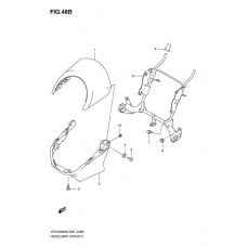 Headlamp cover front fender              

                  Vzr1800nk8/nu2k8/nk9/nufk9