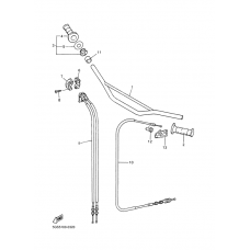 Steering handle. cable