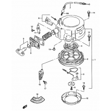 Starter assy recoil