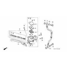 Fr. brake master cylinder