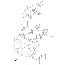 Headlamp              

                  Model w/x/y/k1/k2 e4, e17, e18, e22, e25, e34, p37