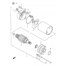 Starting motor