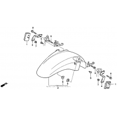 F3 front fender 95-96