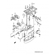 Drive shaft housing