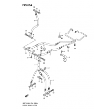 Front brake hose              

                  Gsf1200ak6/sak6