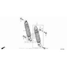 Задний амортизатор