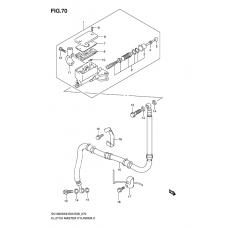 Clutch master cylinder              

                  Sv1000k6