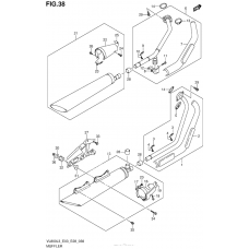 Выхлопная система (Vl800L3 E28)