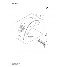 Rear fender              

                  Vlr1800tl1 e2