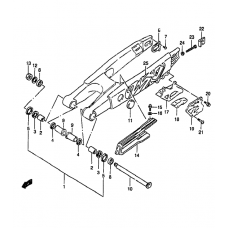 Rear swinging arm              

                  Model t