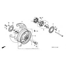 Rear wheel ('00-'01)