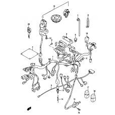 Wiring harness              

                  Gsf1200sav/saw/sax/say