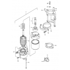 Starting motor