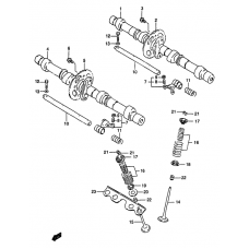 Cam shaft / valve