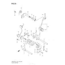 Копирный вал & Вилки & Вал переключения (Dr650Sel3 E03)