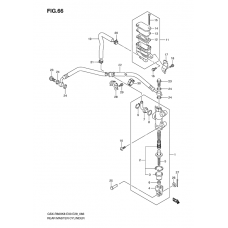 Rear master cylinder