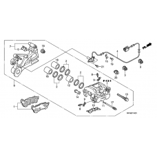 Rear brake caliper              

                  CBF1000A/T/S