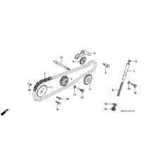 Cam chain/tensioner