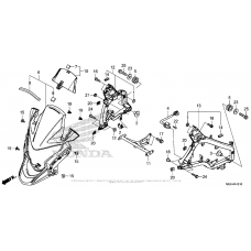 Передний обтекатель