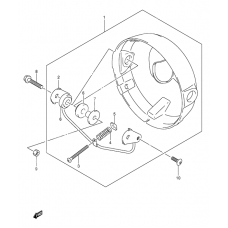 Headlamp housing              

                  Sv650k3/uk3/k4/uk4