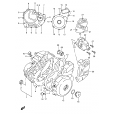 Crankcase cover ass`y (v