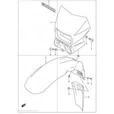 Headlamp housing              

                  Model k2