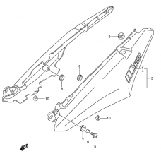 Seat tail cover              

                  Model k4