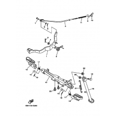 Support & repose pied