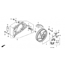 Rear wheel/swingarm              

                  SH125D9/150D9