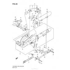 Выхлопная система (Vzr1800L3 E28)