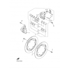 FRONT BRAKE CALLIPER